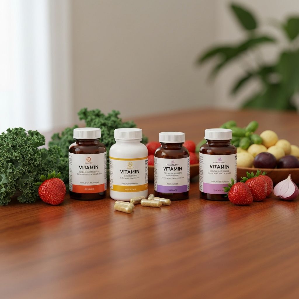 Natural supplements and healthy lifestyle